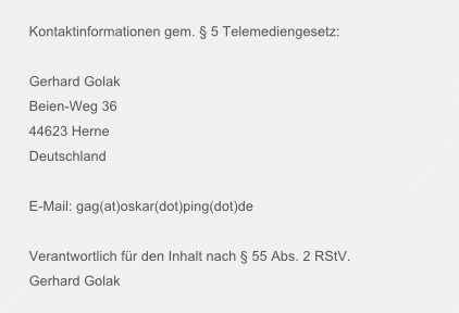 Kontaktinformationen